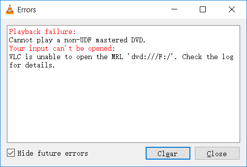 VLC is unable to open the MRL error - how to fix it