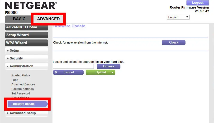 advanced router settings