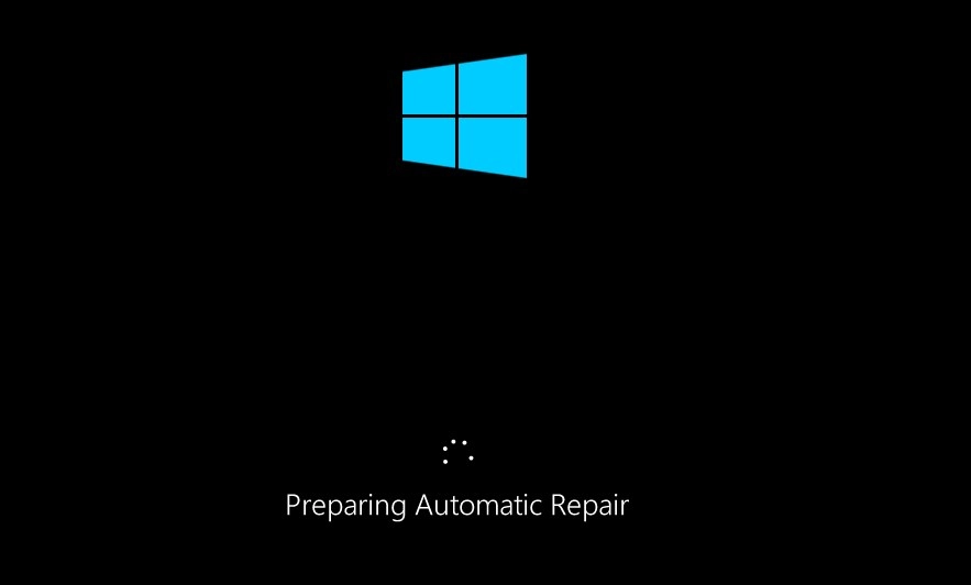 automatic repair mode - fixing "repairing disk errors this might take over an hour to complete" error