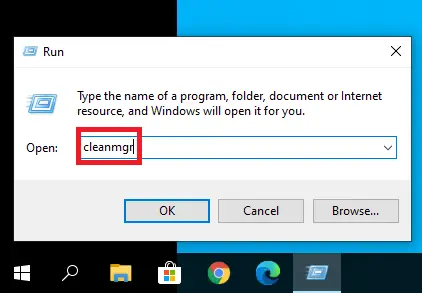 opening cleanup manager
