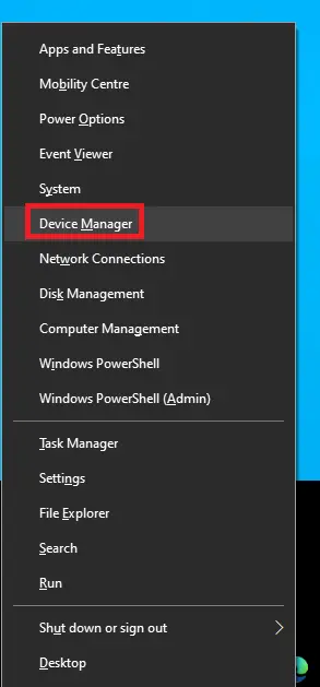 opening device manager