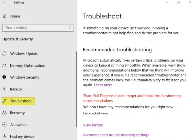 How to Troubleshoot.