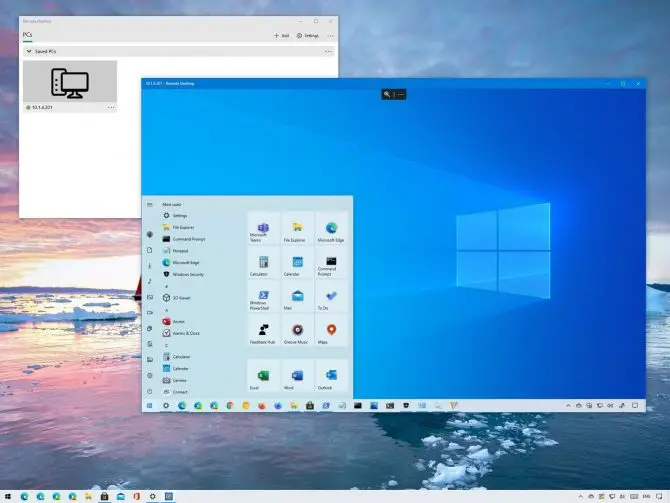 Remote Desktop of Another Computer