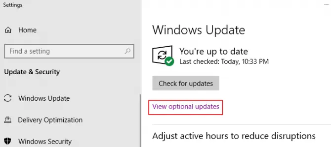 Where to Find Driver Updates With Windows Updates.