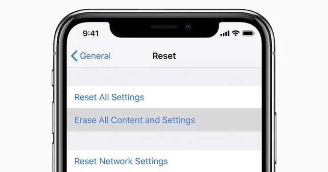 How to perform a factory reset on any iOS device
