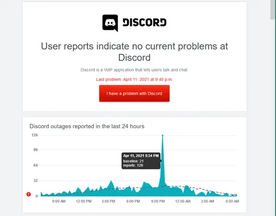 Discord outage example