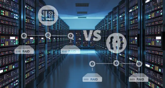 hardware RAID vs software raid