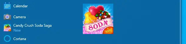 Candy Crush Soda Saga bloatware