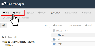 cPanel File Manager