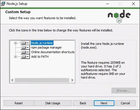 Node Installer - Choose How to Install Node.js