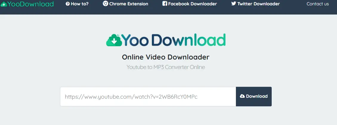 YooDownload is a great tool to convert YouTube videos to MP3 or MP4