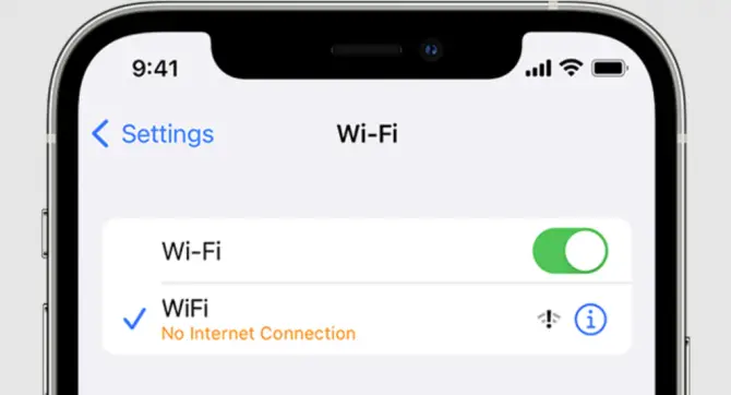 iPhone not connecting to WiFi