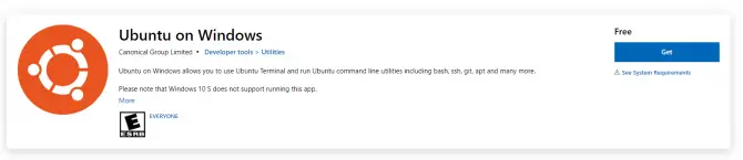 Install Ubuntu to run shell scripts on Windows