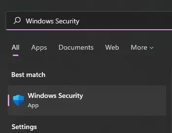 windows security app