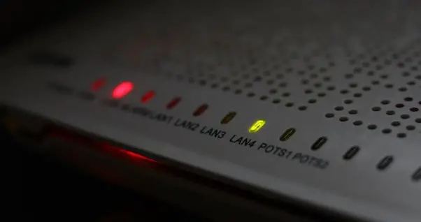 red lights on router - no internet