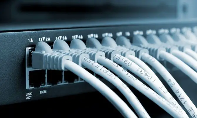 router or modem - ethernet ports
