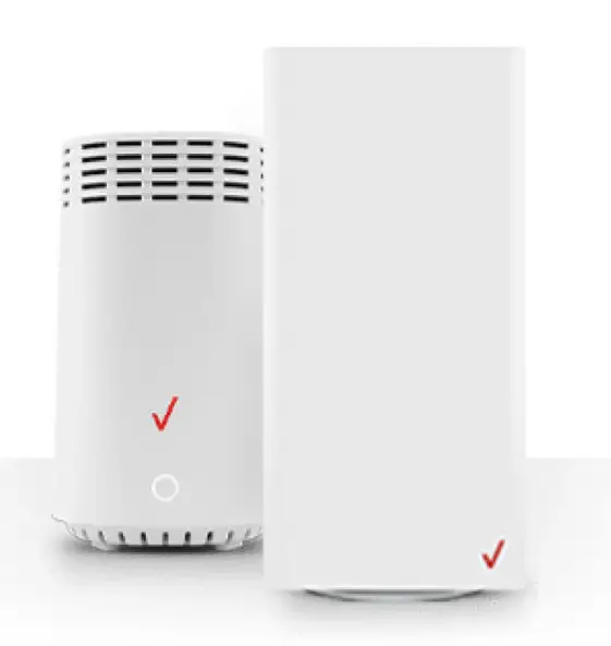 the Verizon Fios router and extender