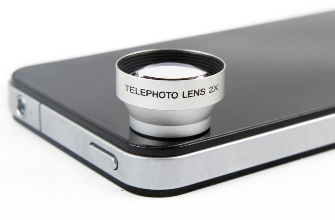 iPhone magnetic lens